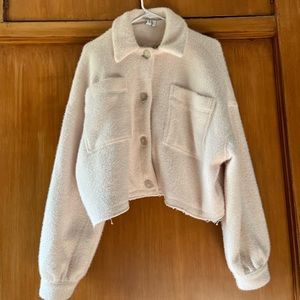 ASOS Collusion Blush Shacket - Sz 6